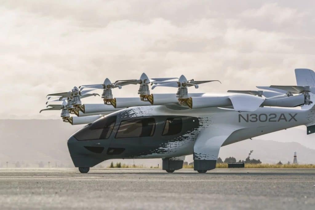Un taxi électrique capable de voler 88 km